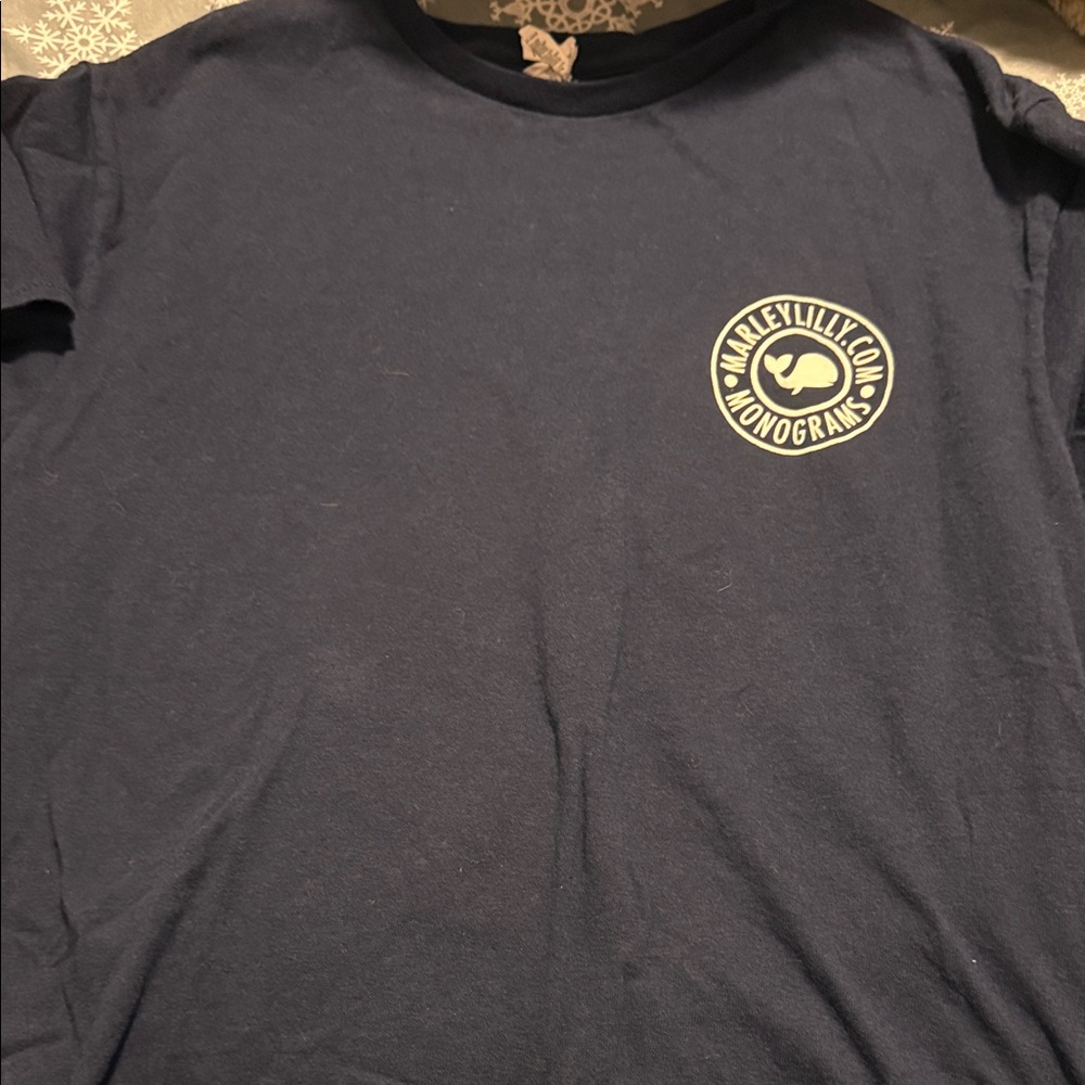 Marley Lilly Navy Blue T-Shirt